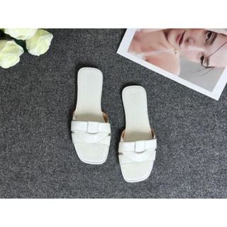 Dép bệt nữ Da PU - Đế chống trượt - Thiết kế nhẹ nhàng sang trọng - Phù hợp mọi trang phục