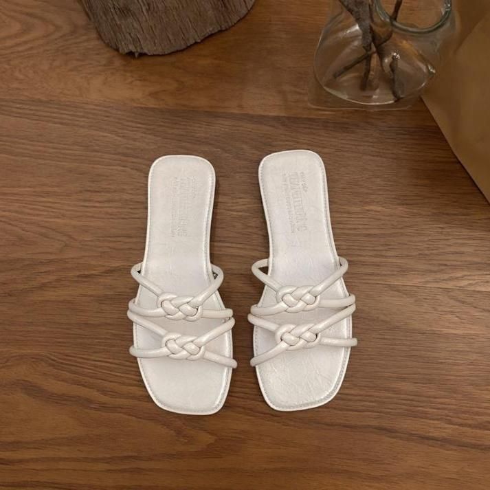 Dép lê nữ > Quai đan dây > Đế chống trượt > Cân mọi địa hình ( trong nhà hay đường phố ) - Ảnh 7